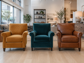 Lesesessel in Cord, Samt oder Leder: Welches Material passt zu dir?