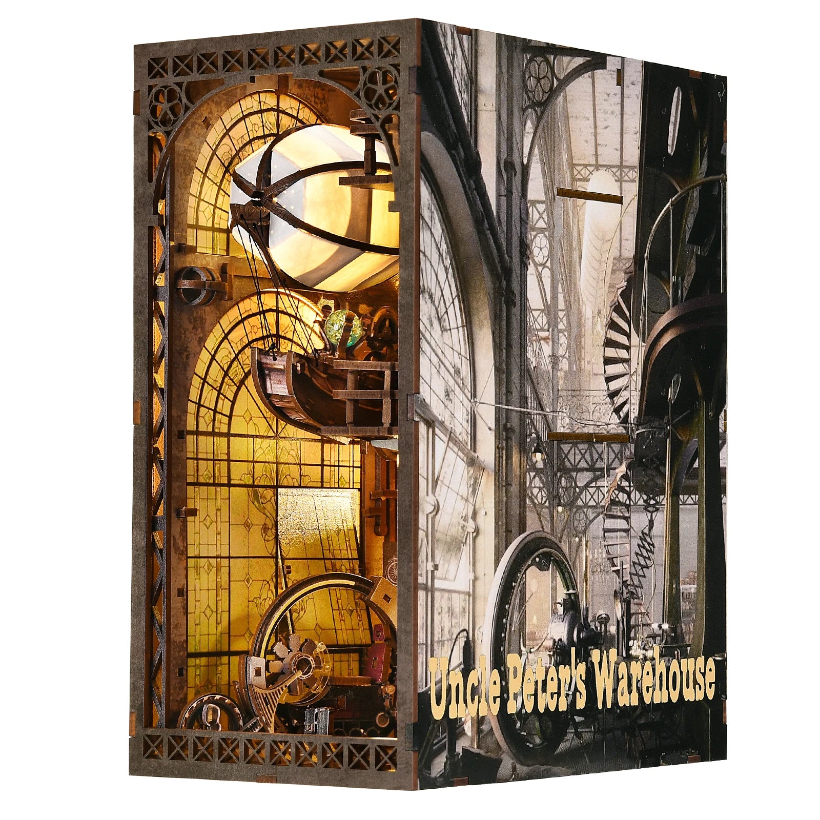 Book Nook Steampunk Werkstatt