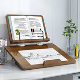 Buchständer Holz Doppelfläche