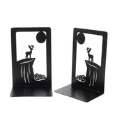 Buchstütze Hirschsilhouette