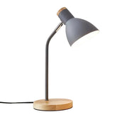 Holz Leselampe mit Biegearm