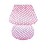 Leselampe Glasstruktur