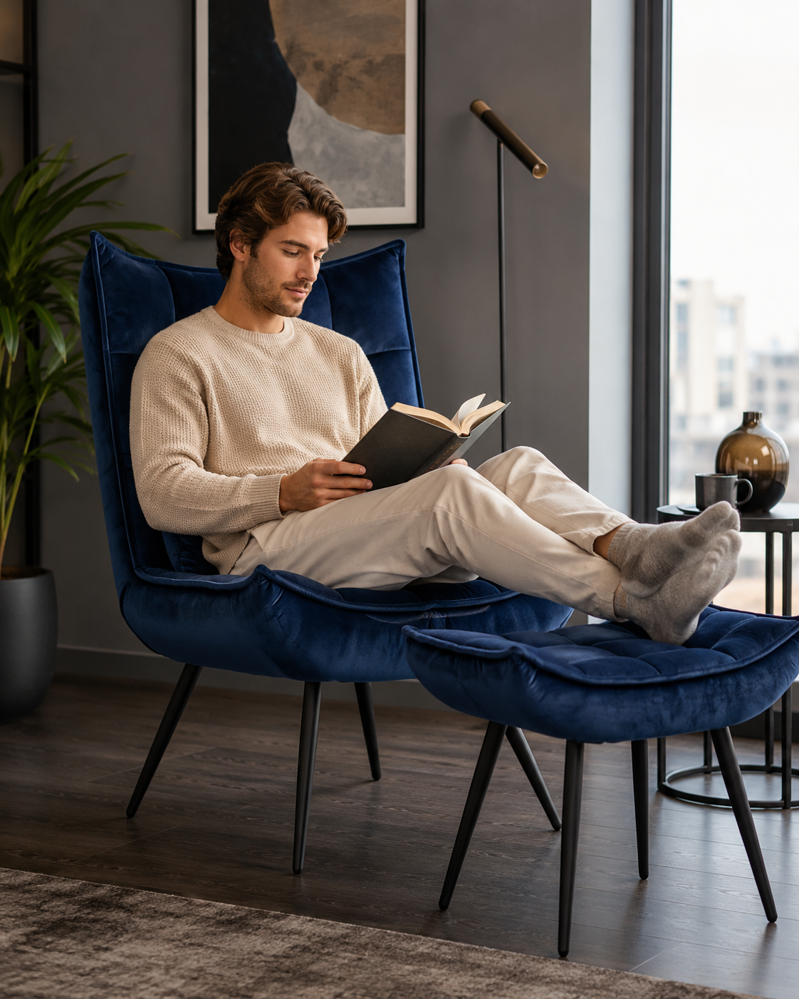 Lesesessel Lounge Set