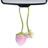 Lesezeichen Häkeln Erdbeere