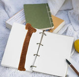 Lesezeichen Häkeln Knochenform