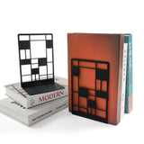 Buchstütze Geometrisch