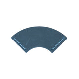 Halbrundes Lederlesezeichen handgefertigt