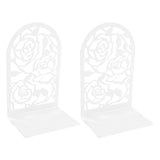 Buchstütze Rosenfenster