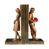 Buchstütze Getrenntes Liebespaar