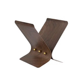 Zeitungsständer aus Holz