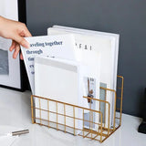 Zeitungsständer Gold