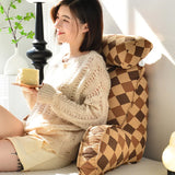 Lesekissen Rautenmuster Vintage