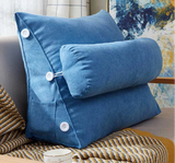 Lesekissen mit verstellbarer Nackenrolle