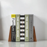 Buchstütze aus Holz