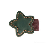 Lesezeichen Leder Stern