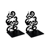 Buchstütze Totenkopf