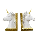Buchstütze Einhorn