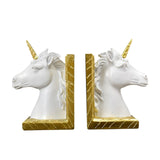 Buchstütze Einhorn
