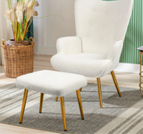 Lesesessel Nordisch mit Fußbank