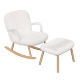 Lesesessel mit Hocker