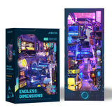 Book Nook Cyberpunk