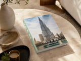 Deko Buch Dubai – Dekobuch moderne Skyline für Bücherstapel & Wohnzimmer Deko