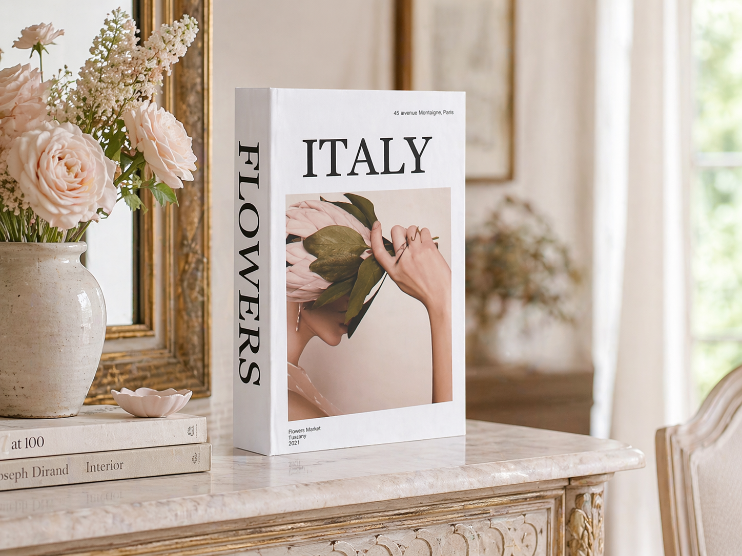 Deko Buch Italy – Dekobuch Lifestyle für Couchtisch & mediterrane Wohnzimmer Deko