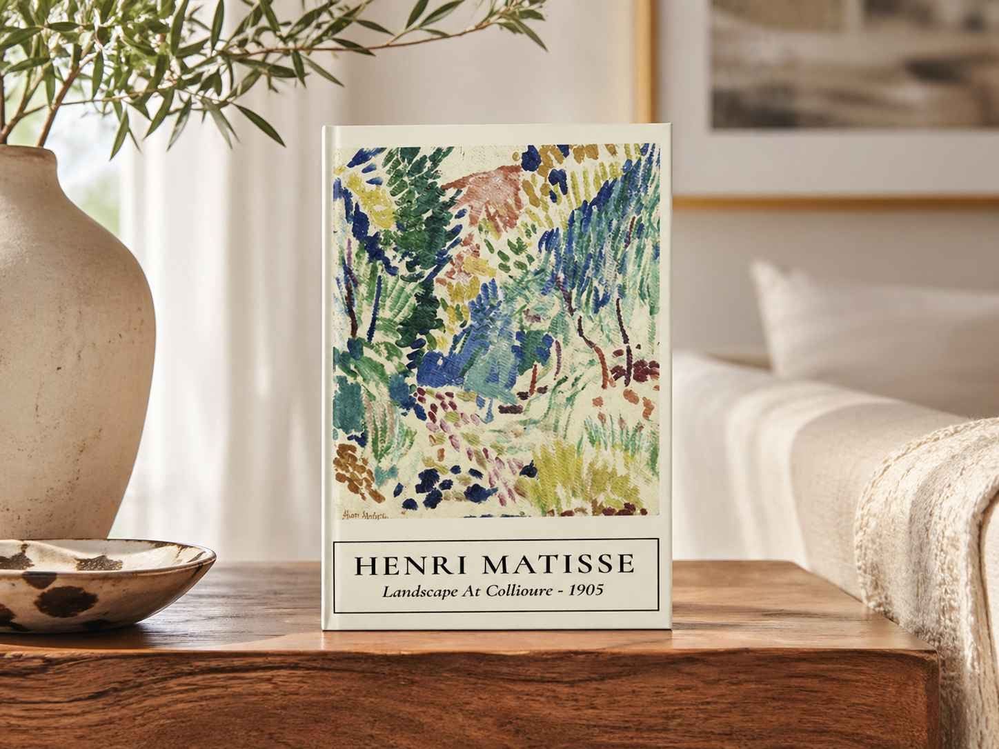 Deko Buch Matisse – Dekoratives Kunstbuch als Geschenk für Kunstliebhaber