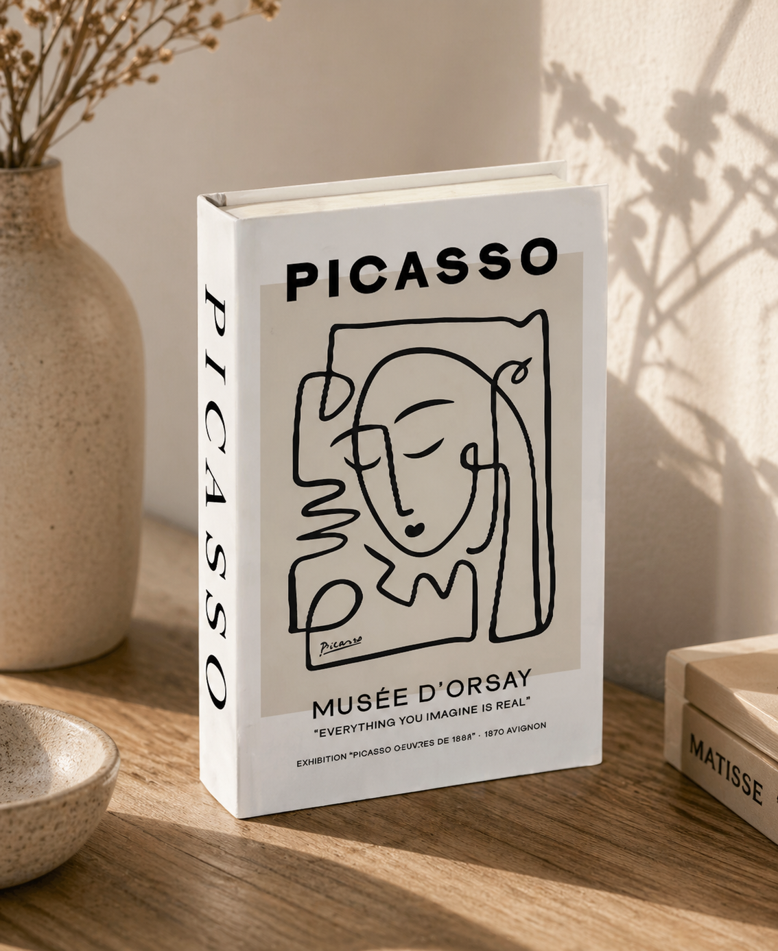 Deko Buch Picasso – Dekoratives Kunstbuch Lifestyle für Home Office & Regal