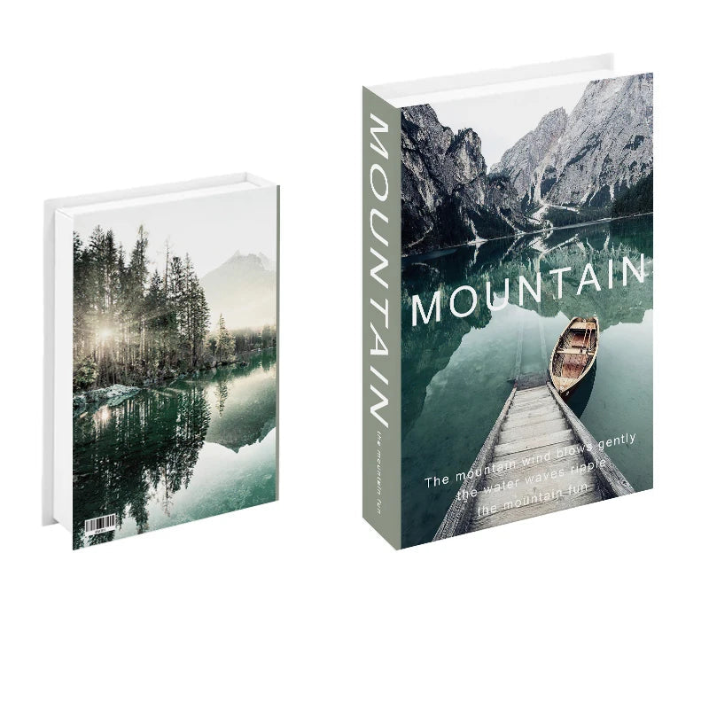 Deko Buch Stille der Berge