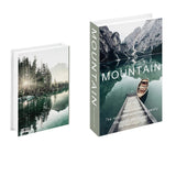 Deko Buch Stille der Berge