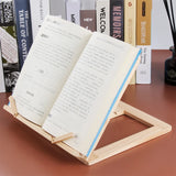 Buchständer Naturholz