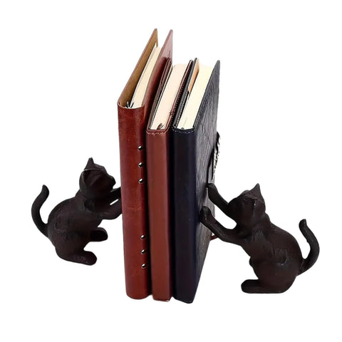 Buchstütze Katze