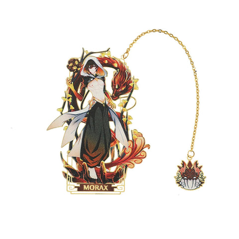 Lesezeichen Genshin Impact Morax