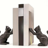 Buchstütze Katze