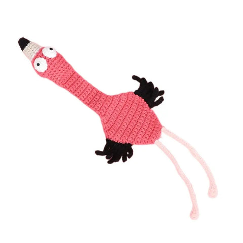 Lesezeichen Häkeln Flamingo