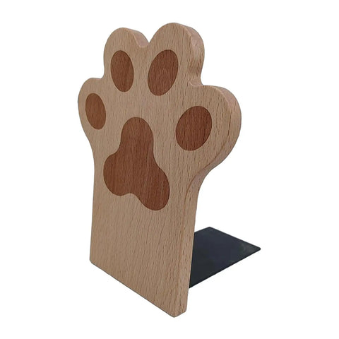 Buchstütze Katzenpfote