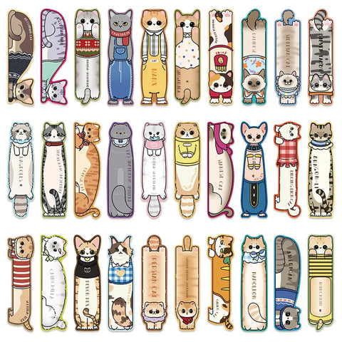 Lesezeichen Set Modische Miezen