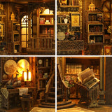 Book Nook Antikes Bücherzimmer