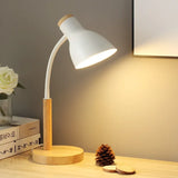 Holz Leselampe mit Biegearm