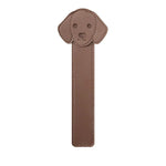 Leder Lesezeichen Hundekopf