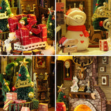 Book Nook Weihnachten