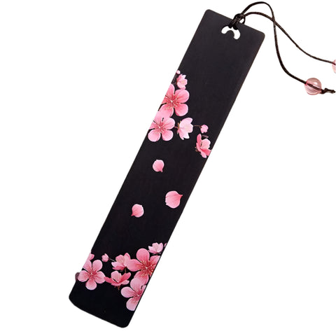 Lesezeichen Holz Kirschblüte