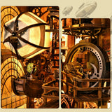 Book Nook Steampunk Werkstatt