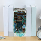 Book Nook Versteckte Bergtempel