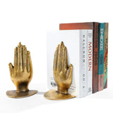Buchstütze Skulptur Hand