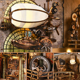 Book Nook Steampunk Werkstatt