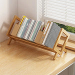 Magazinregal Holz Neigung