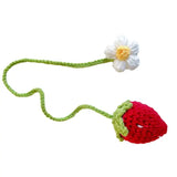 Lesezeichen Häkeln Erdbeere