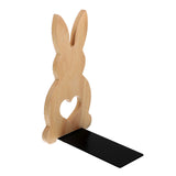 Buchstütze Holzhase